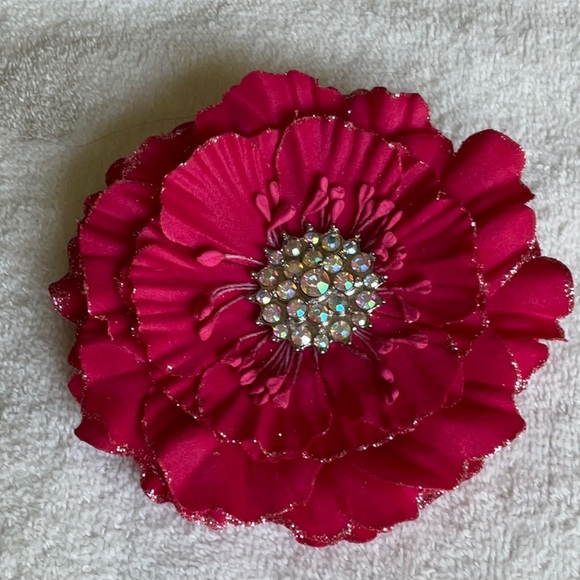 🌺 TIEKS HOT PINK FLOWER 🌺 - Picture 2 of 16